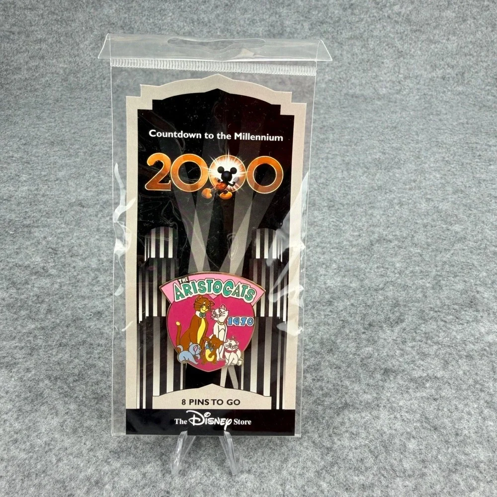 Disney Store Countdown to the Millennium 2000 The Aristocats 1970 Pin